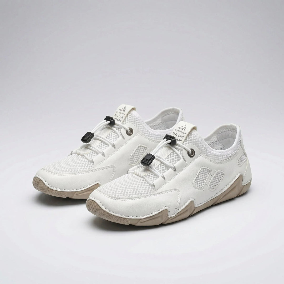 Samantha™ | Breathable Mesh Lace-Up Athletic Sneakers