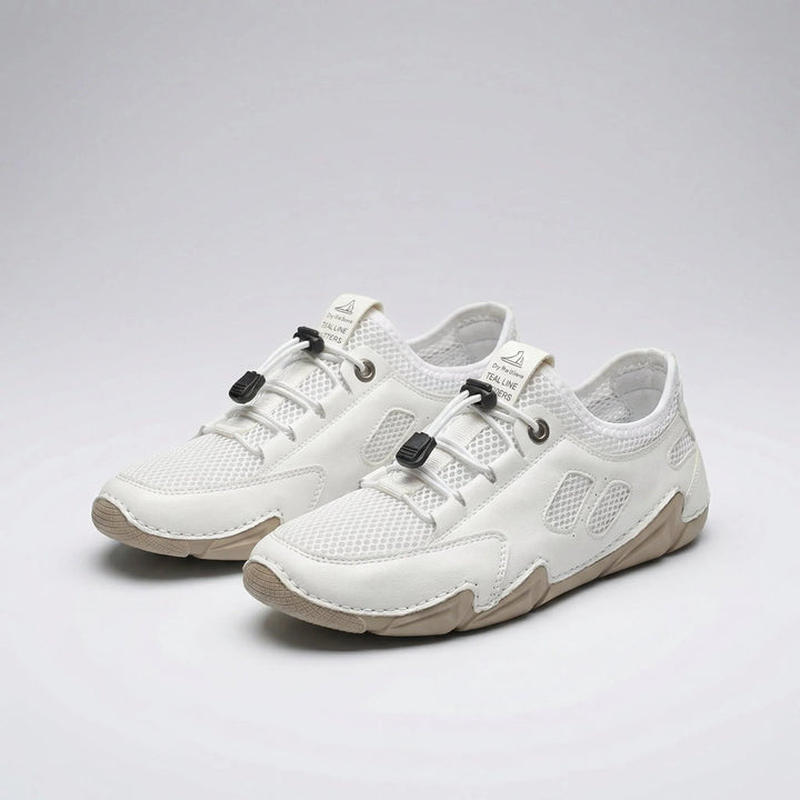 Samantha™ | Breathable Mesh Lace-Up Athletic Sneakers