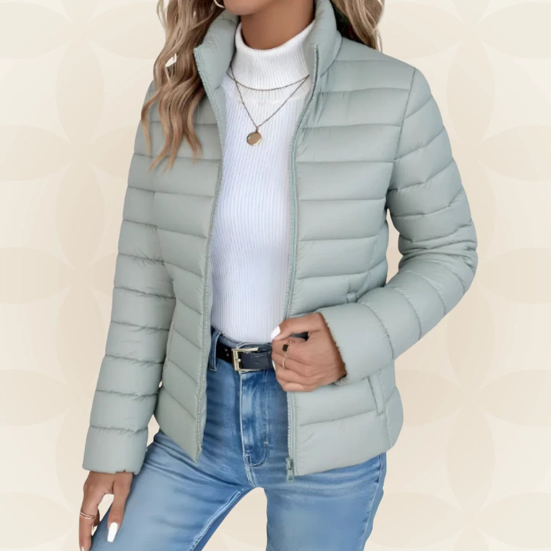 Adriana™ | Quilted Zip-Up Puffer Jacket