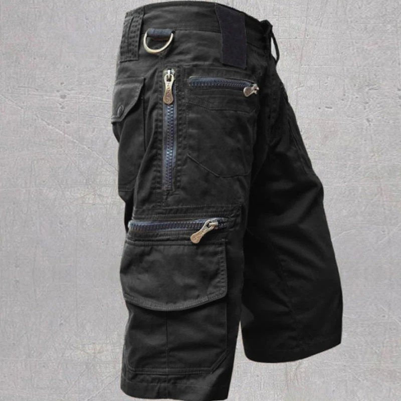 Oliver™ | Multi-Pocket Breathable Cargo Shorts