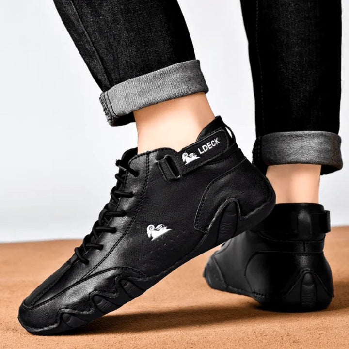 Nicholas™ | Orthopedic Barefoot Leather Shoes