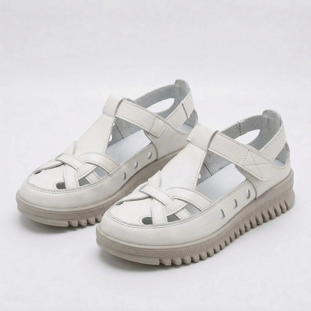 Catalina™ | Velcro Strap Cushioned Platform Sandals