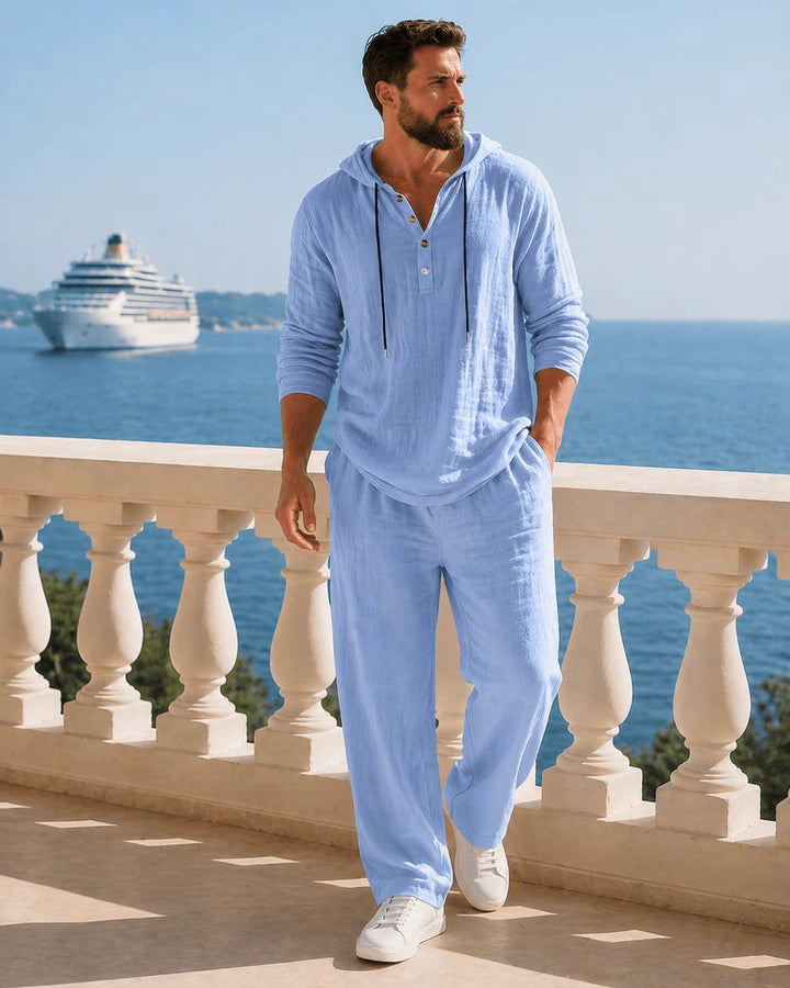 Harrison™ | Hooded Wrinkle-Free Two-Piece Set