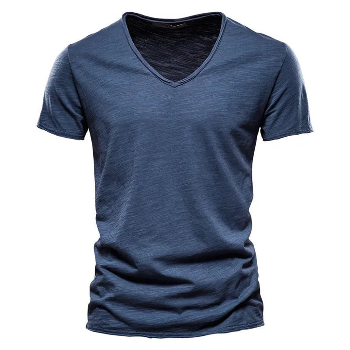 Hudson™ | V-Neck Breathable Short Sleeve T-Shirt