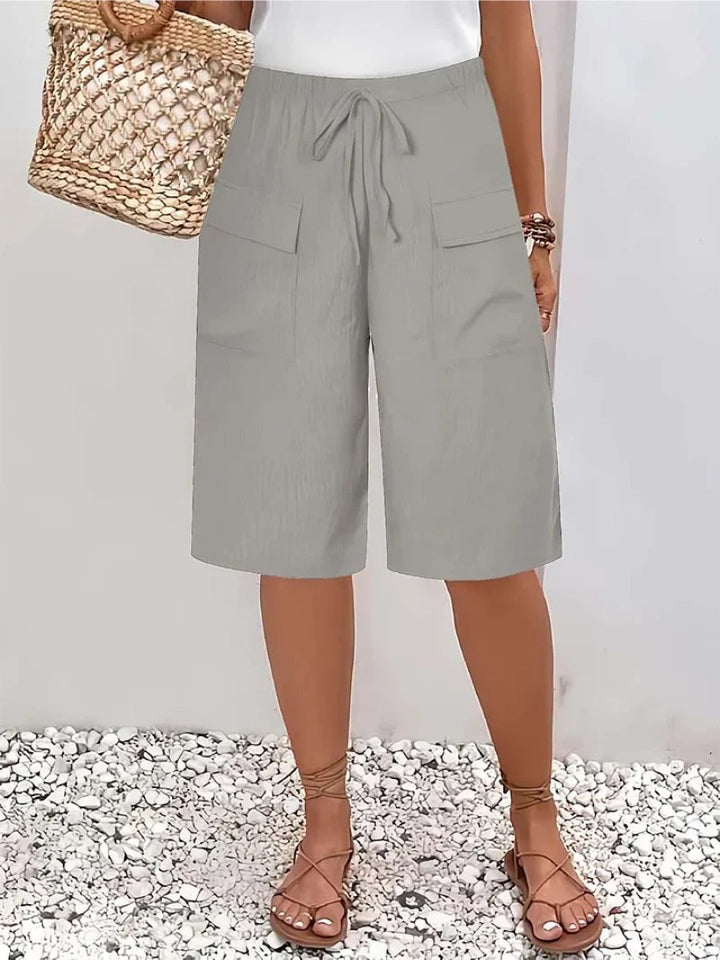Audrey™ | Elastic Waistband Breathable Shorts