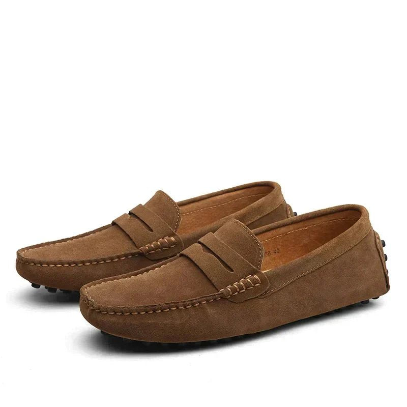 Pierce™ | Italian-Style Slip-On Suede Loafers
