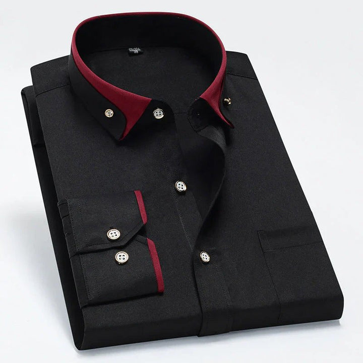 Maverick™ | Button-Front Long Sleeve Dress Shirt