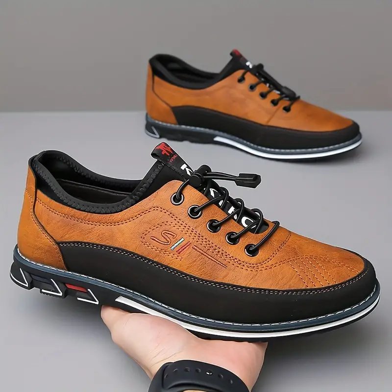Theodore™ | Lace-Up Oxford Leather Sneakers