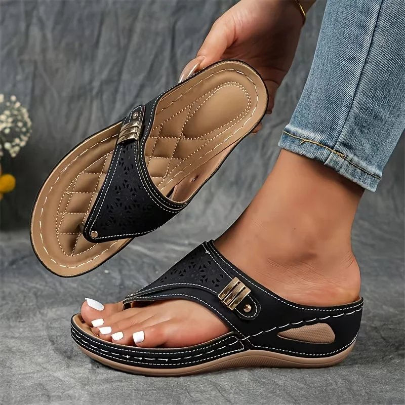 Zara™ | Comfort Wedge Support Sandals