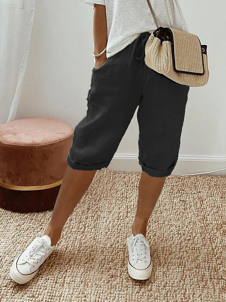Emery™ | Lightweight Breathable Capri Shorts