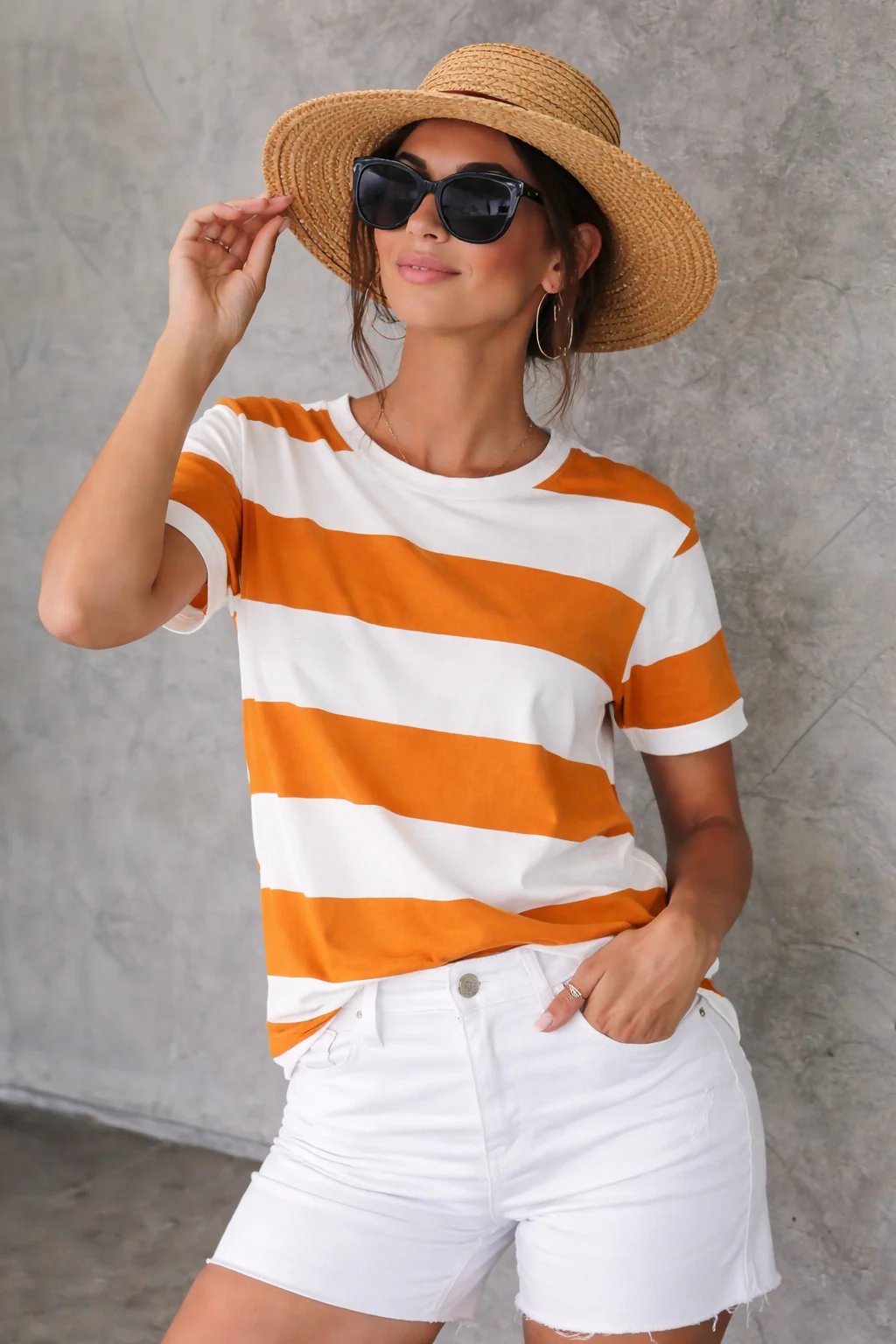 Arianna™ | Striped Casual T-Shirt