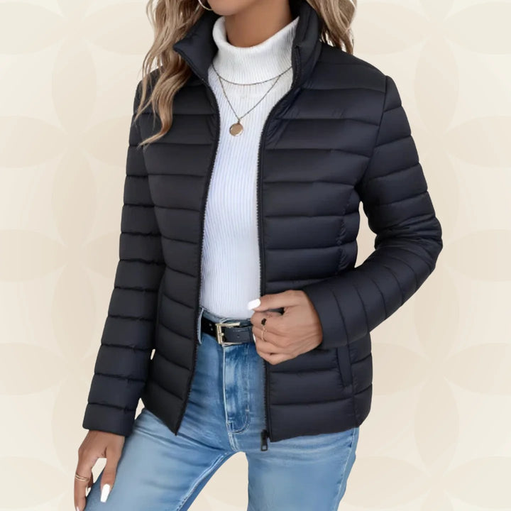Adriana™ | Quilted Zip-Up Puffer Jacket