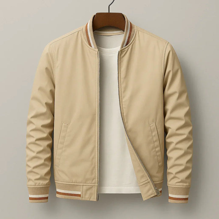Leo™ |  Breathable Ribbed Varsity Jacket