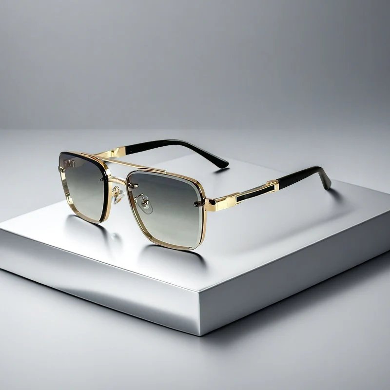 Nova™ | Squared Gradient Aviator Sunglasses
