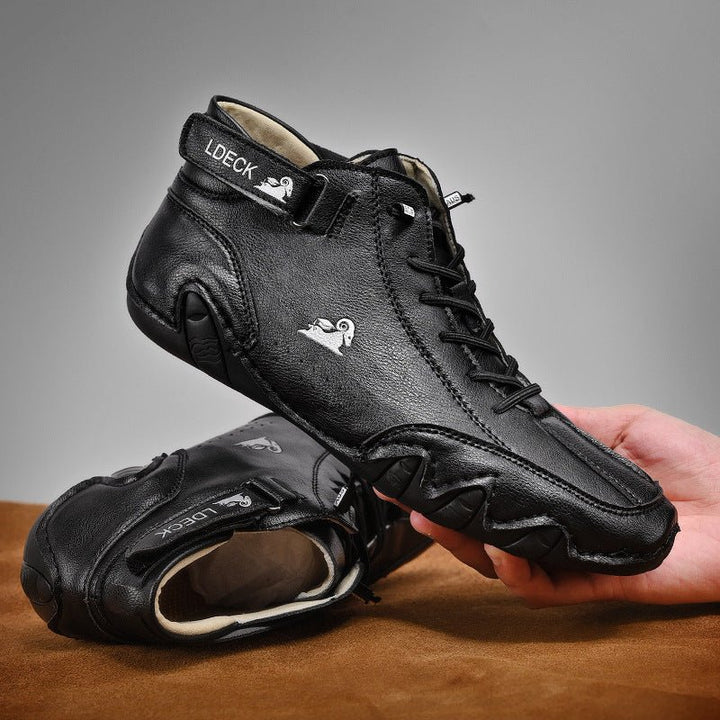Nicholas™ | Orthopedic Barefoot Leather Shoes