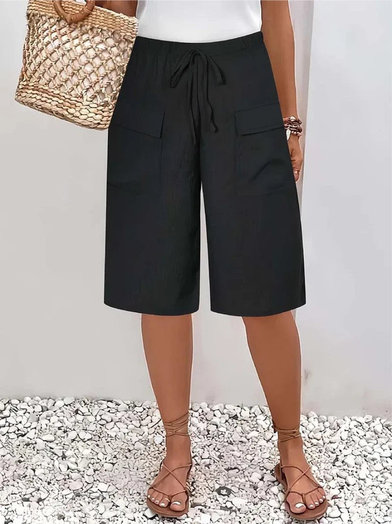 Audrey™ | Elastic Waistband Breathable Shorts