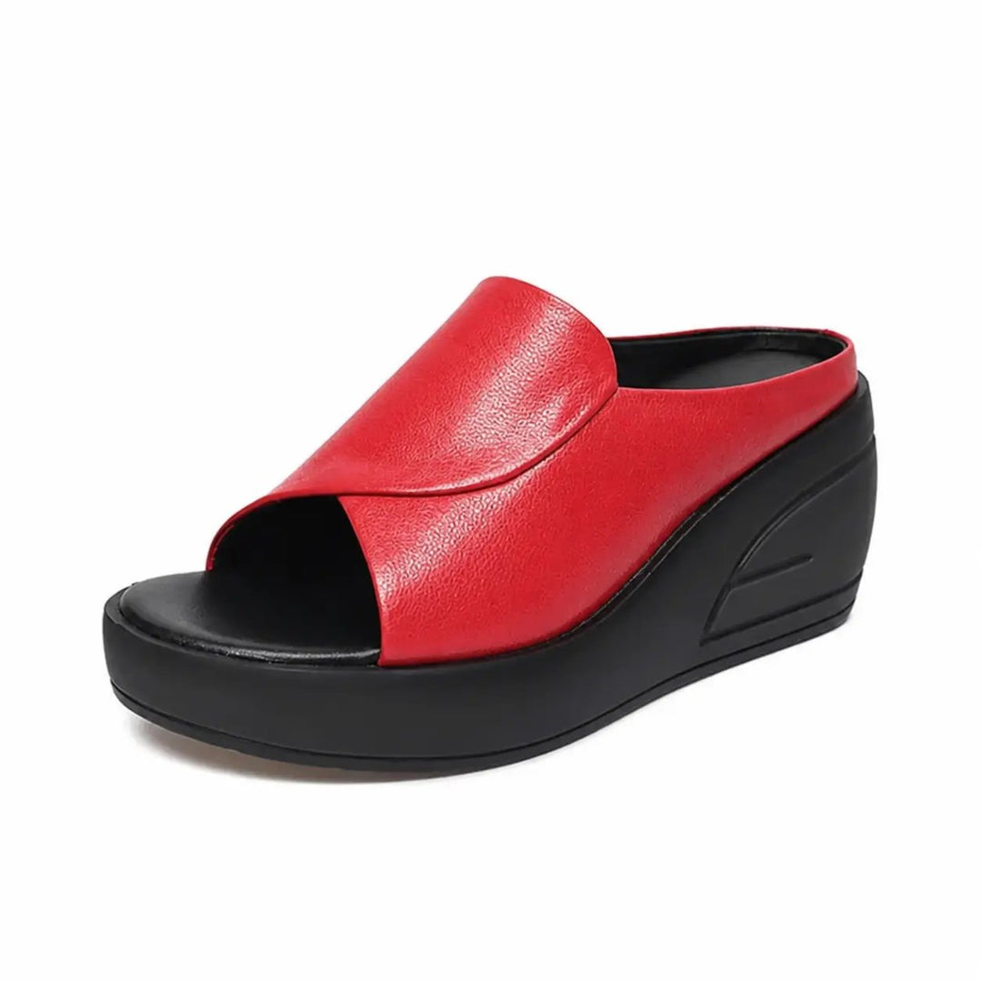 Lydia™ | Orthopaedic Slip-on Wedge Sandals