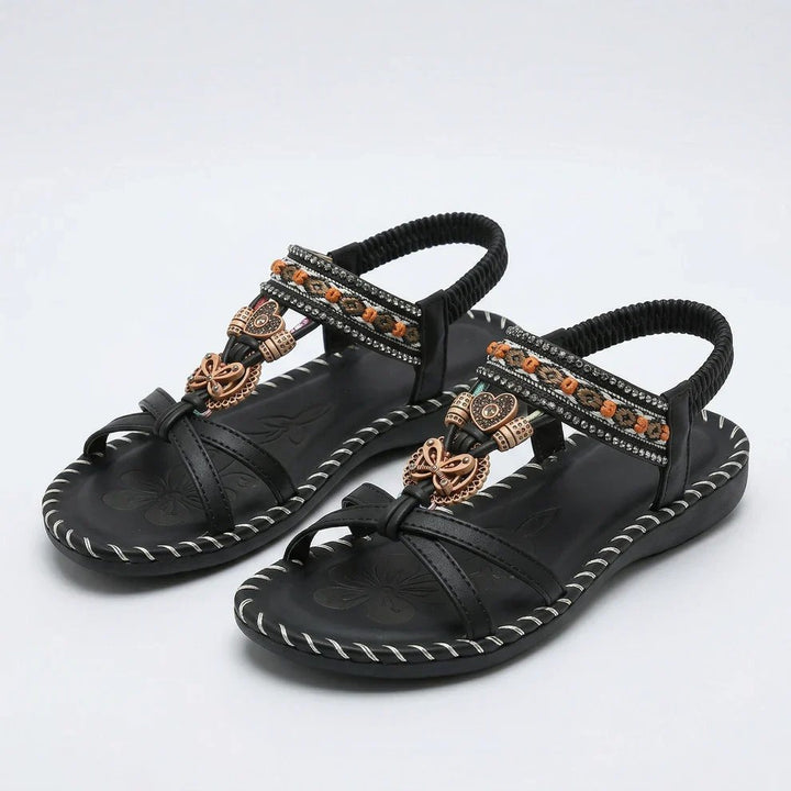 Emilia™ | Comfortable Sandals with Decorative Elements