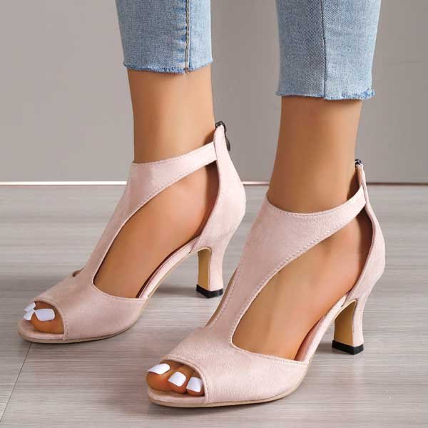 Isabella™ | Open-Toe Block Heel Orthopedic Sandals