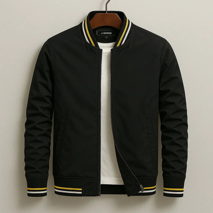 Leo™ |  Breathable Ribbed Varsity Jacket