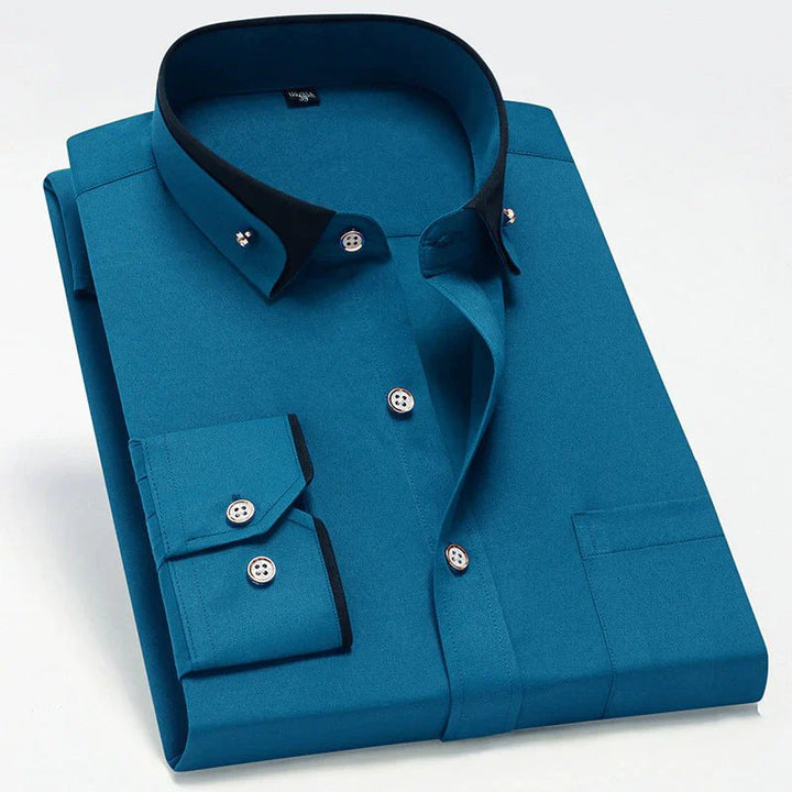 Maverick™ | Button-Front Long Sleeve Dress Shirt