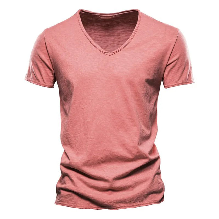 Hudson™ | V-Neck Breathable Short Sleeve T-Shirt