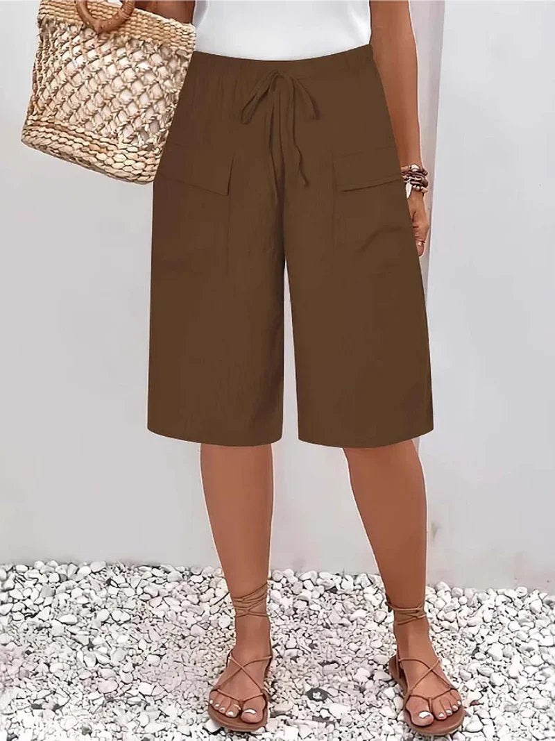 Audrey™ | Elastic Waistband Breathable Shorts