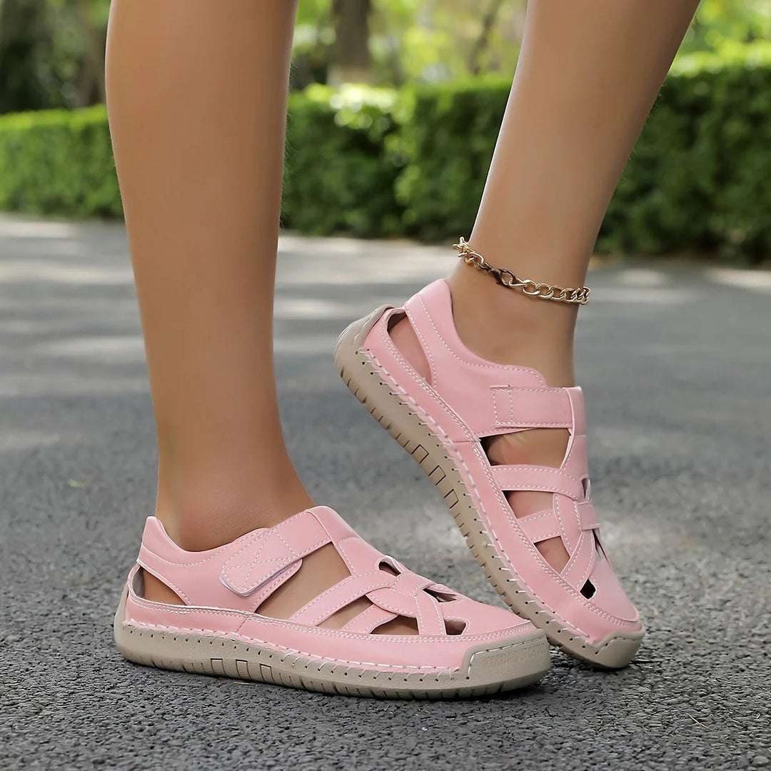 Keira™ | Lightweight Open Design Sandals with Velcro Closure