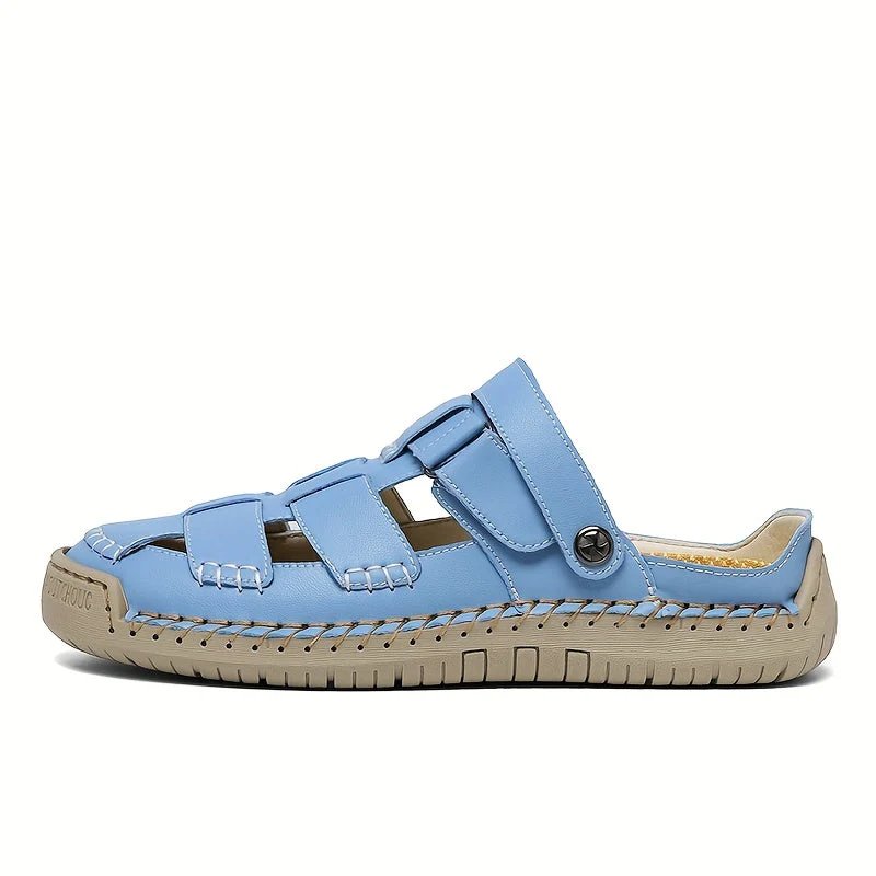 Cadence™ | Adjustable Strap Leather Comfort Sandals