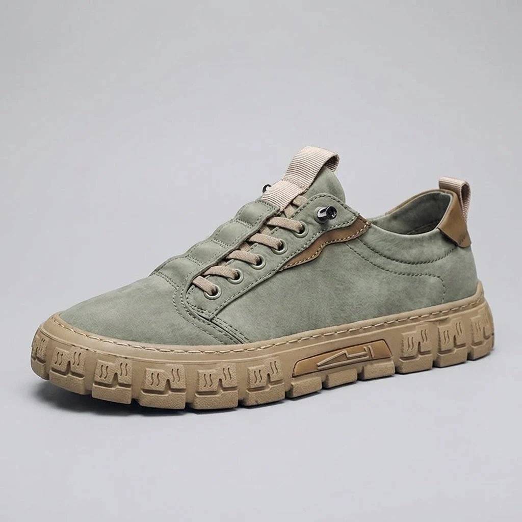 Alexander™ | Padded Canvas Rubber Sole Sneakers