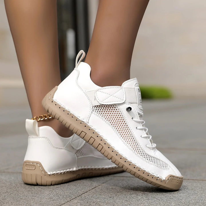 Aaliyah™ | Breathable Mesh Lace-Up Athletic Sneakers