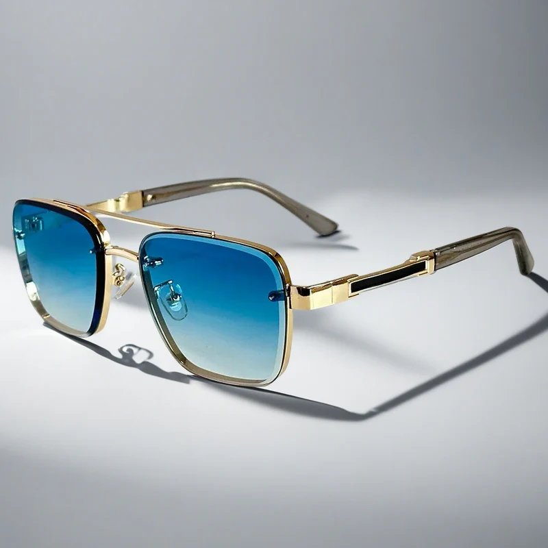 Nova™ | Squared Gradient Aviator Sunglasses