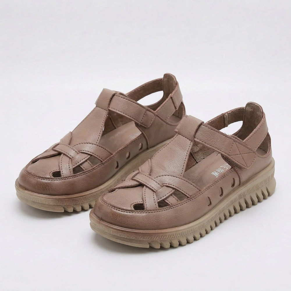 Catalina™ | Velcro Strap Cushioned Platform Sandals