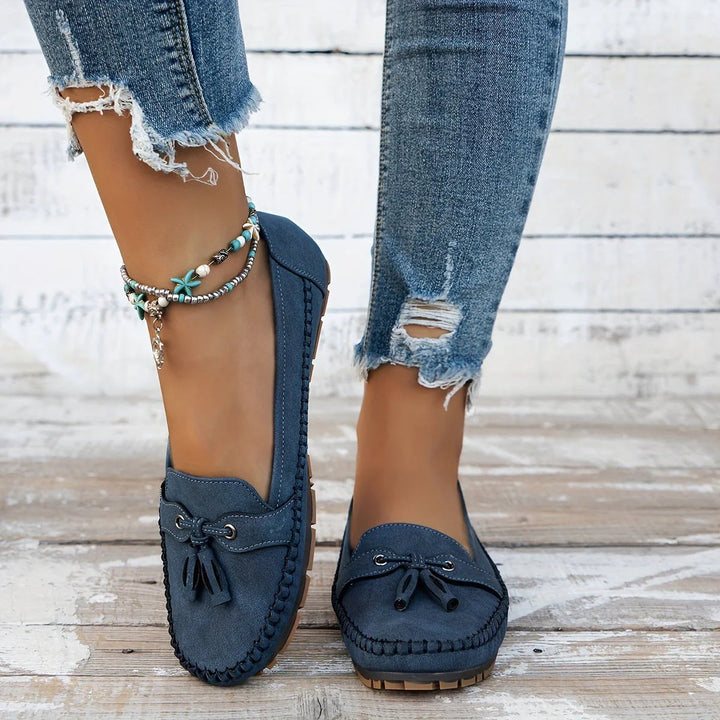 Nevaeh™ | Classic Loafers with Tassel Detail