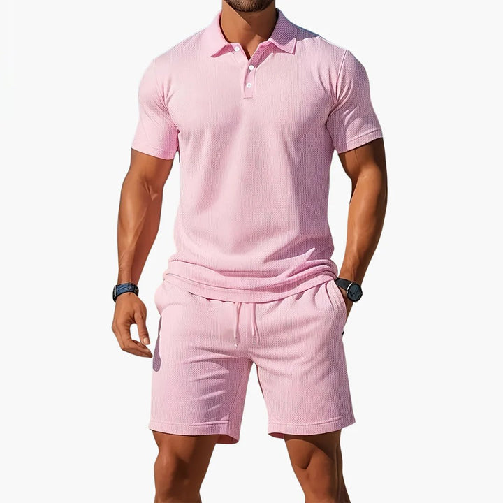 Nico™ | Breathable Polo Shirt and Shorts Set