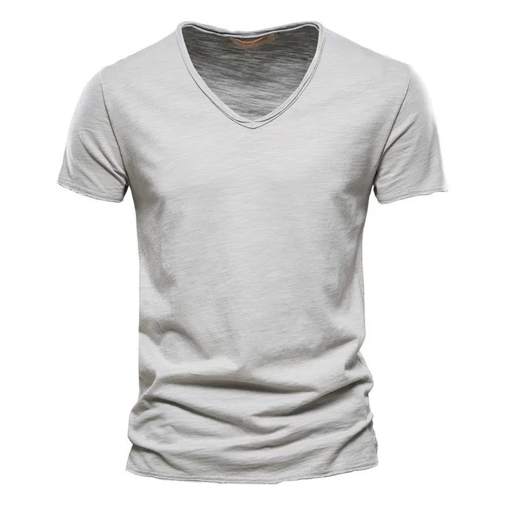 Hudson™ | V-Neck Breathable Short Sleeve T-Shirt
