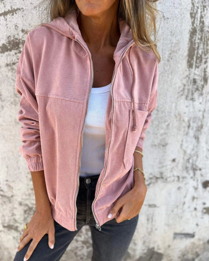 Allison™ | Lightweight Zip-Up Hooded Jacket