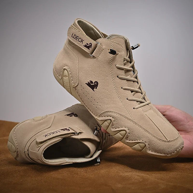 Nicholas™ | Orthopedic Barefoot Leather Shoes