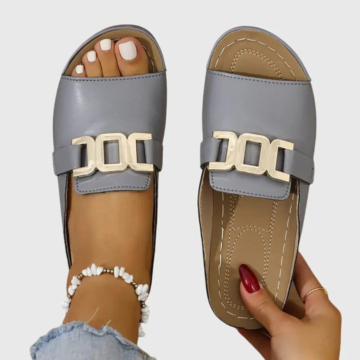 Melanie™ | Adjustable Buckle Open-Toe Comfort Sandals