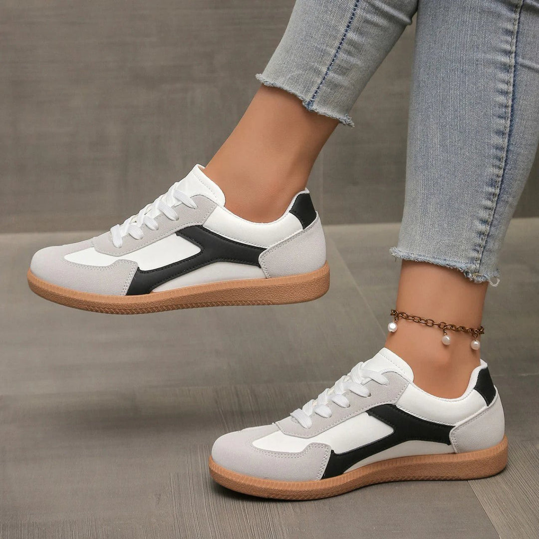 Mackenzie™ | Casual Lace-Up Trainers with Cushioned Sole