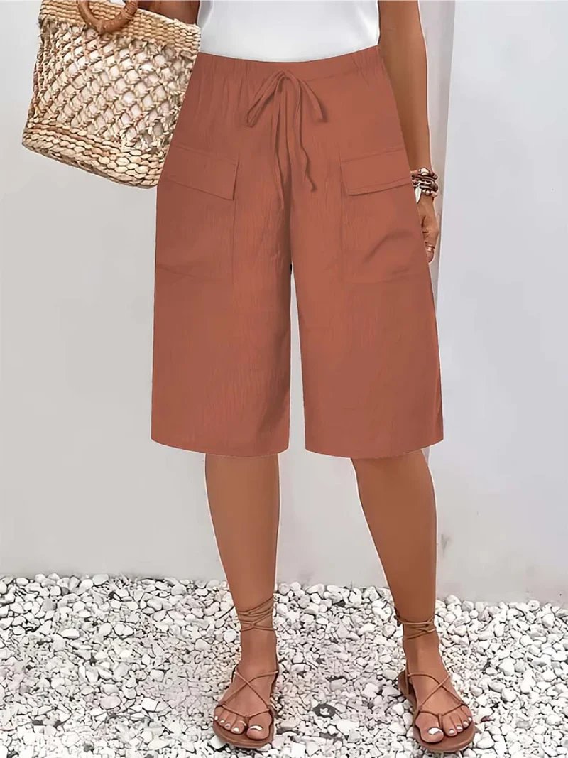 Audrey™ | Elastic Waistband Breathable Shorts