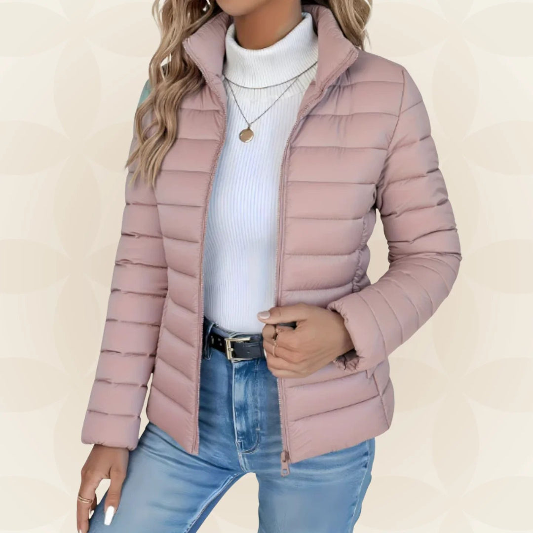 Adriana™ | Quilted Zip-Up Puffer Jacket