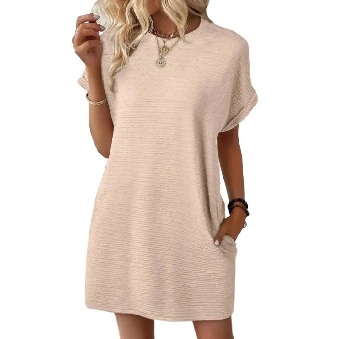 Serenity™ | Casual Loose Fit Round Neck Dress