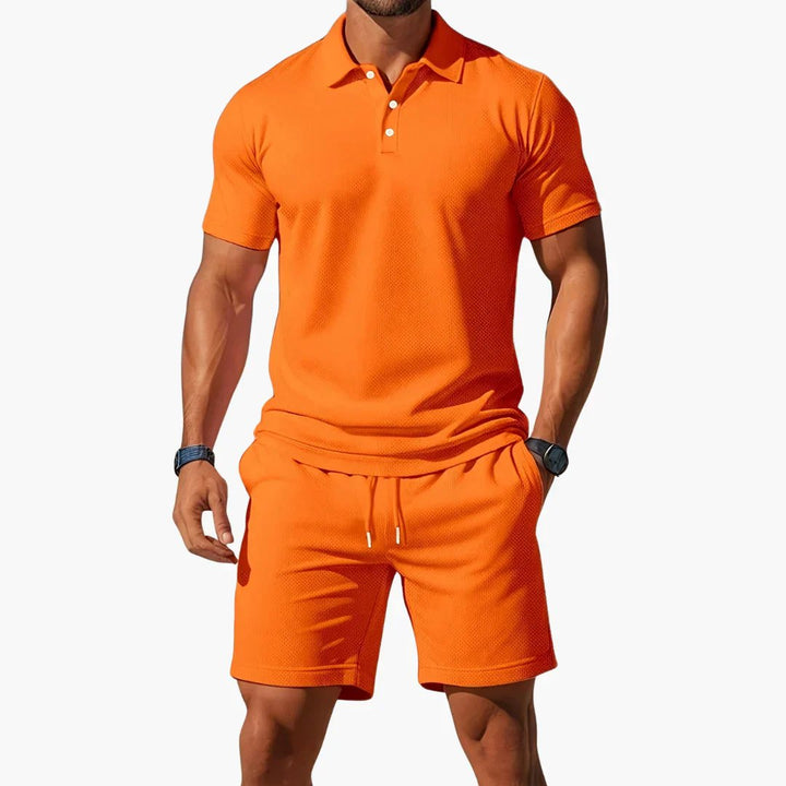 Nico™ | Breathable Polo Shirt and Shorts Set