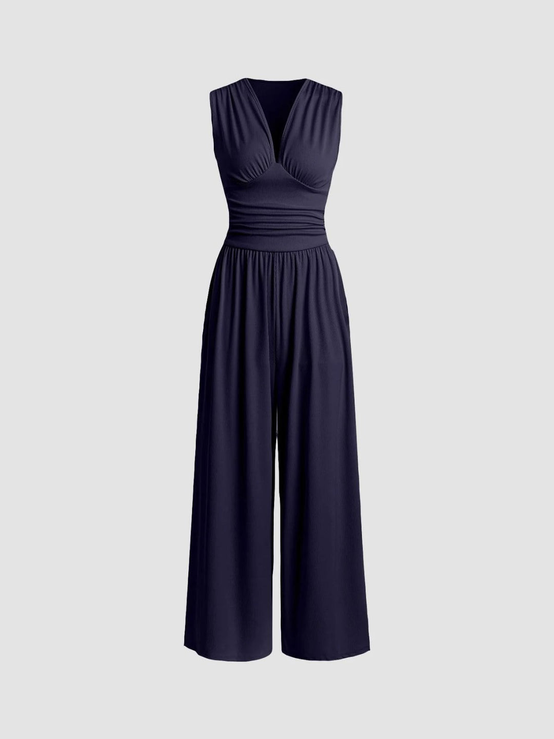 Alexa™ | Chic Sleeveless Wide-Leg Jumpsuit