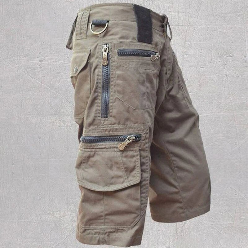 Oliver™ | Multi-Pocket Breathable Cargo Shorts