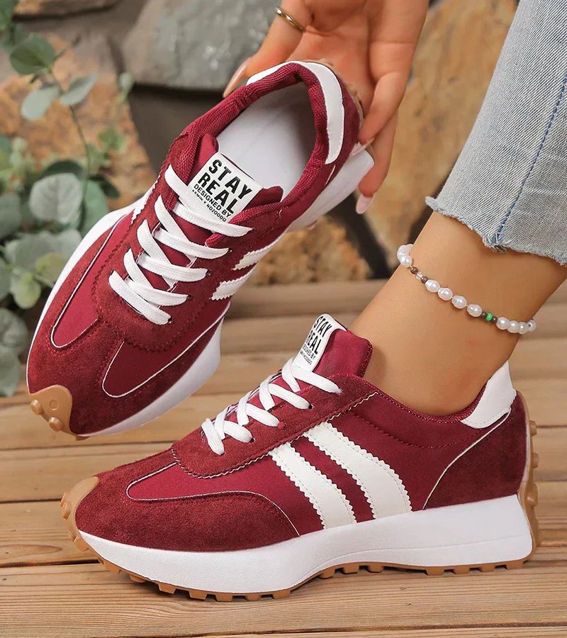 Eva™ | Retro-Inspired Suede Sneakers