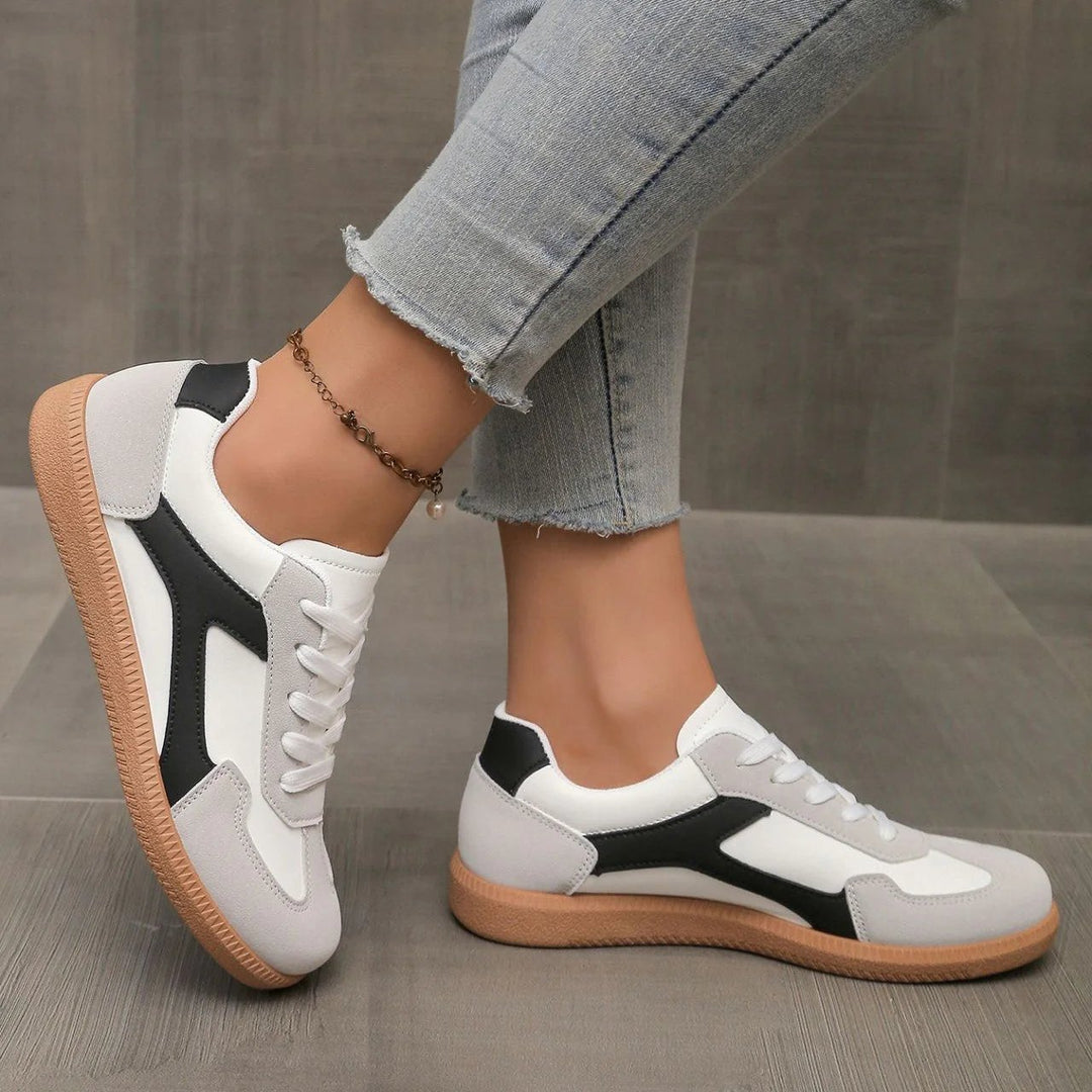 Mackenzie™ | Casual Lace-Up Trainers with Cushioned Sole