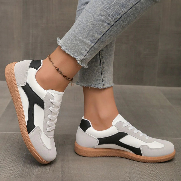 Mackenzie™ | Casual Lace-Up Trainers with Cushioned Sole