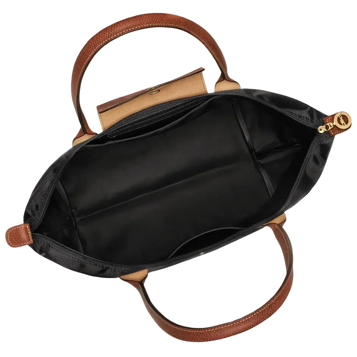 Gabriela™ | Lightweight Foldable Tote Bag with Leather Trim
